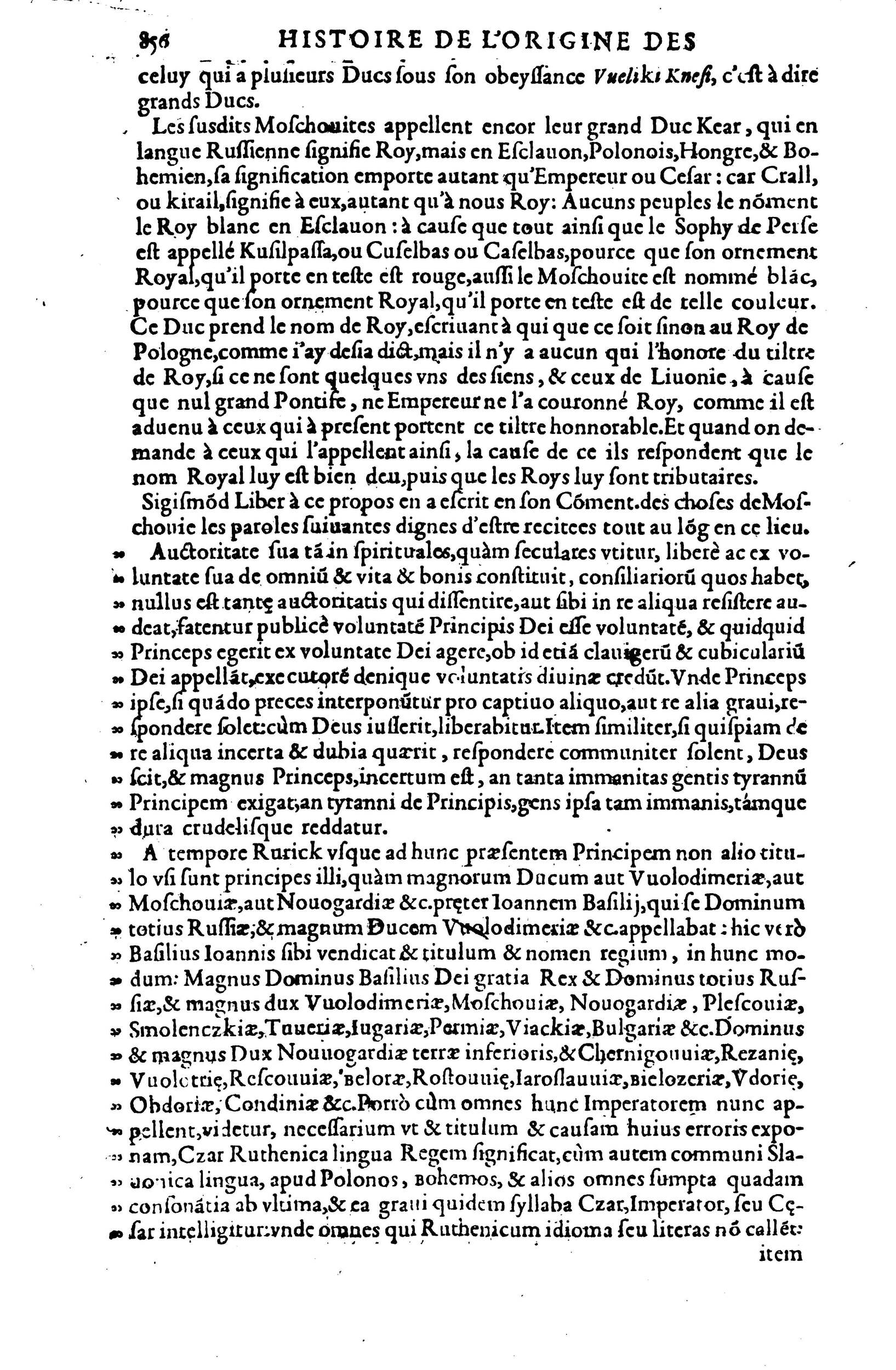 1608 - Nicolas Du Fossé - Trésor politique - BnF Tolbiac