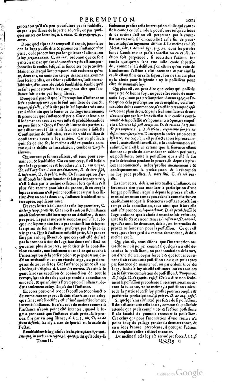 1629 - Veuve Nicolas Buon - Trésor du droit français (29620 T. 2) - BM Lyon