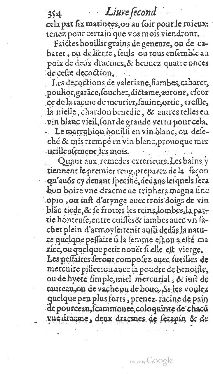 1585 - Jacques du Puis - Trésor des remèdes secrets pour les maladies des femmes - BnF 1585 - Jacques du Puis - Trésor des remèdes secrets pour les maladies des femmes - BnF