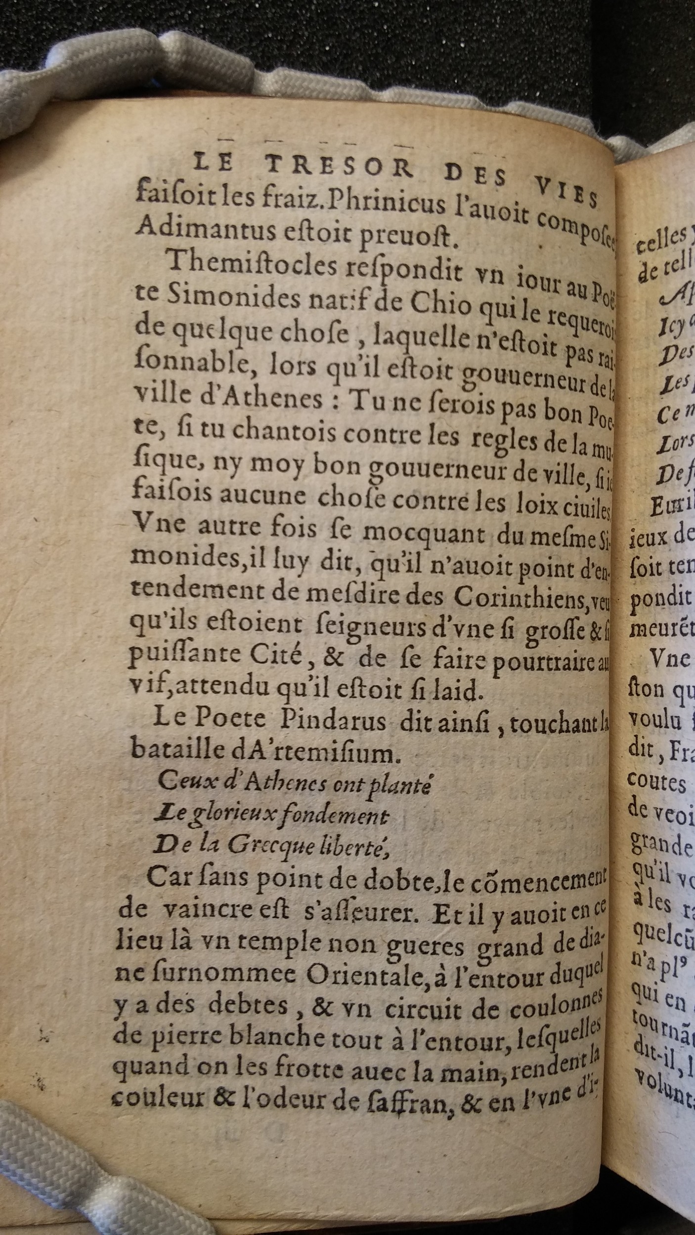 1577 - Claude Micard - Trésor des vies de Plutarque - Saint-Gallen
