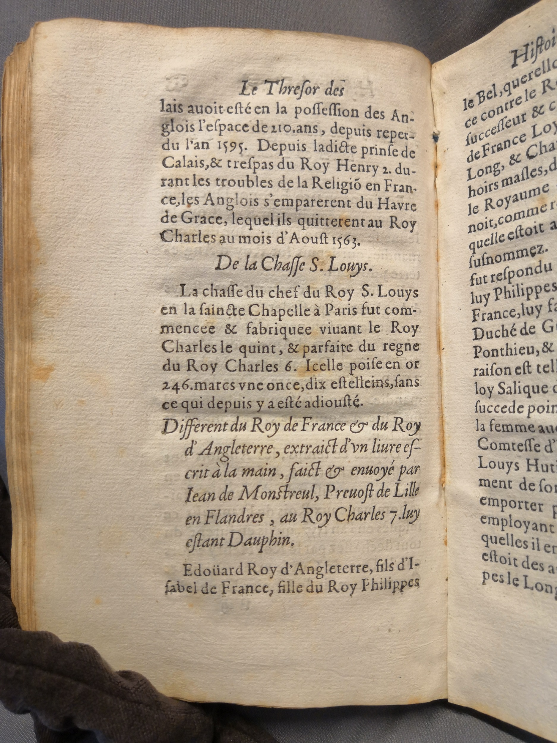 1614 - Jean Corrozet - Trésor des histoires de France - Amsterdam 1614 - Jean Corrozet - Trésor des histoires de France - Amsterdam