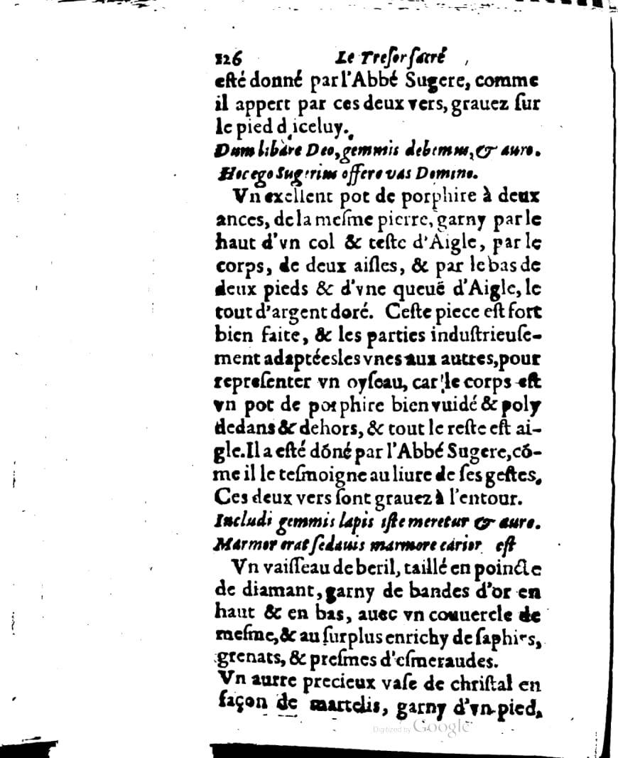 1636 - Jean Billaine - Trésor sacré ou inventaire des saintes reliques - British Library