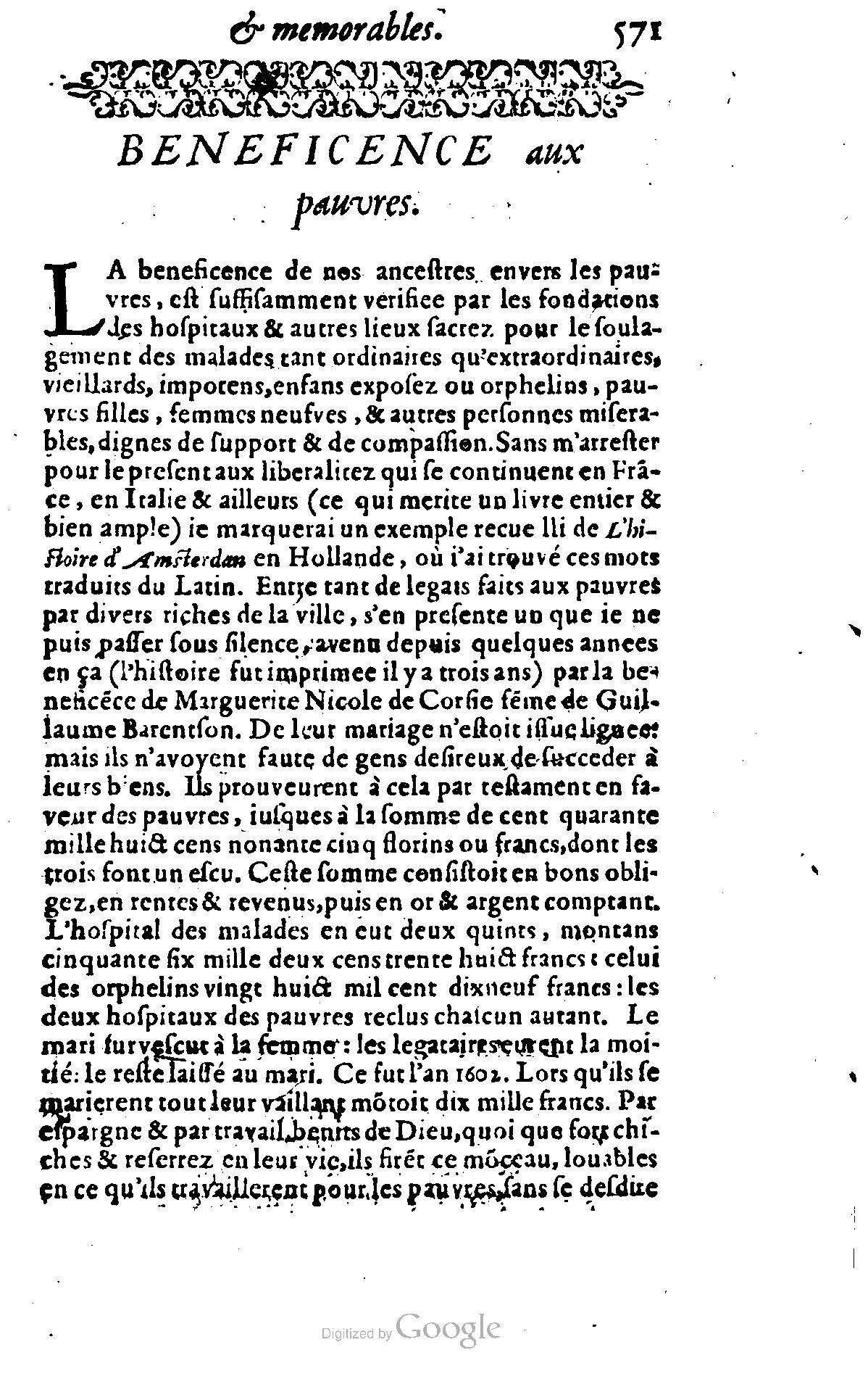 1628 - Jacques Crespin - Trésor d’histoires admirables et mémorables - BSB Munich 1628 - Jacques Crespin - Trésor d’histoires admirables et mémorables - BSB Munich