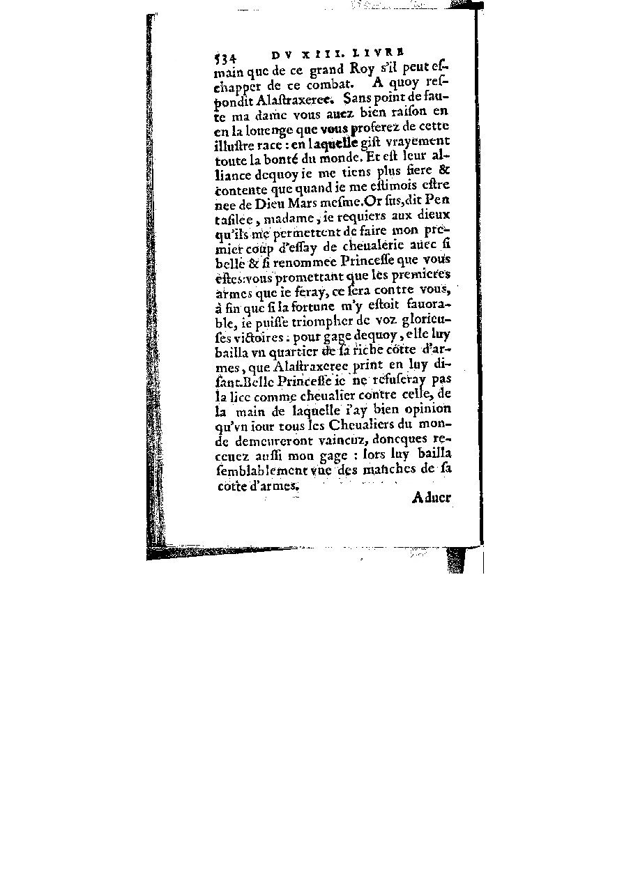 1572 - Veuve Gabriel Cotier - Trésor des Amadis - BM Lyon