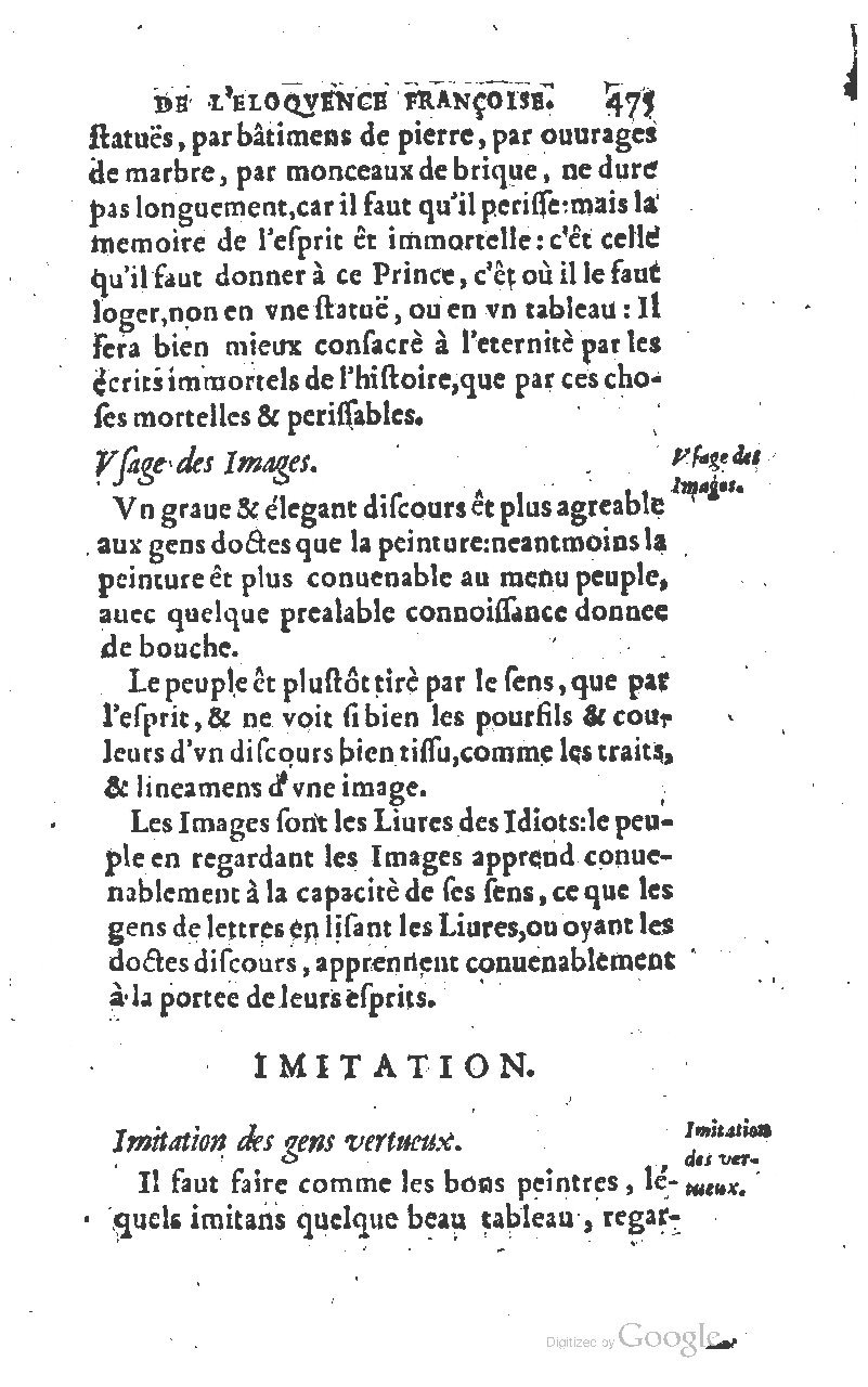 1610 - Louis Coste - Trésor de l’éloquence française (Seconde partie) - BM Lyon