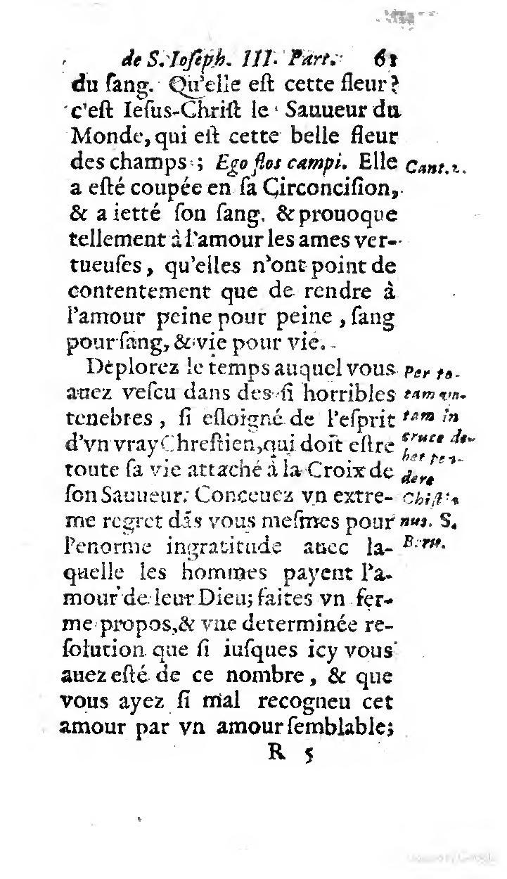 1646 - Jean Piot - Trésor inestimable de Saint-Joseph - BNC Rome