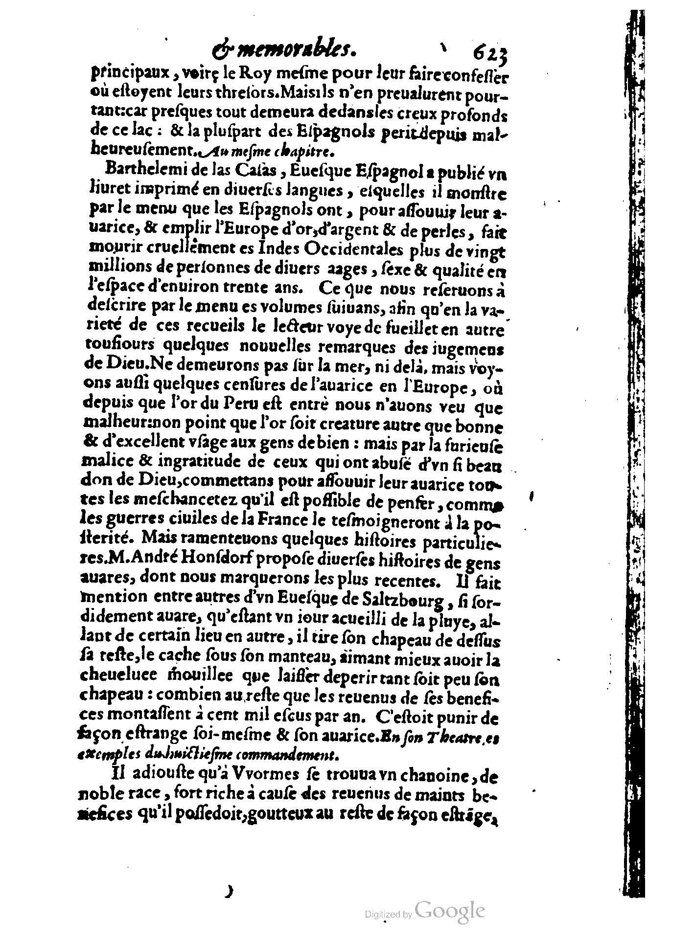 1620 - Samuel Crespin - Trésor d’histoires admirables et mémorables - BCU Lausanne