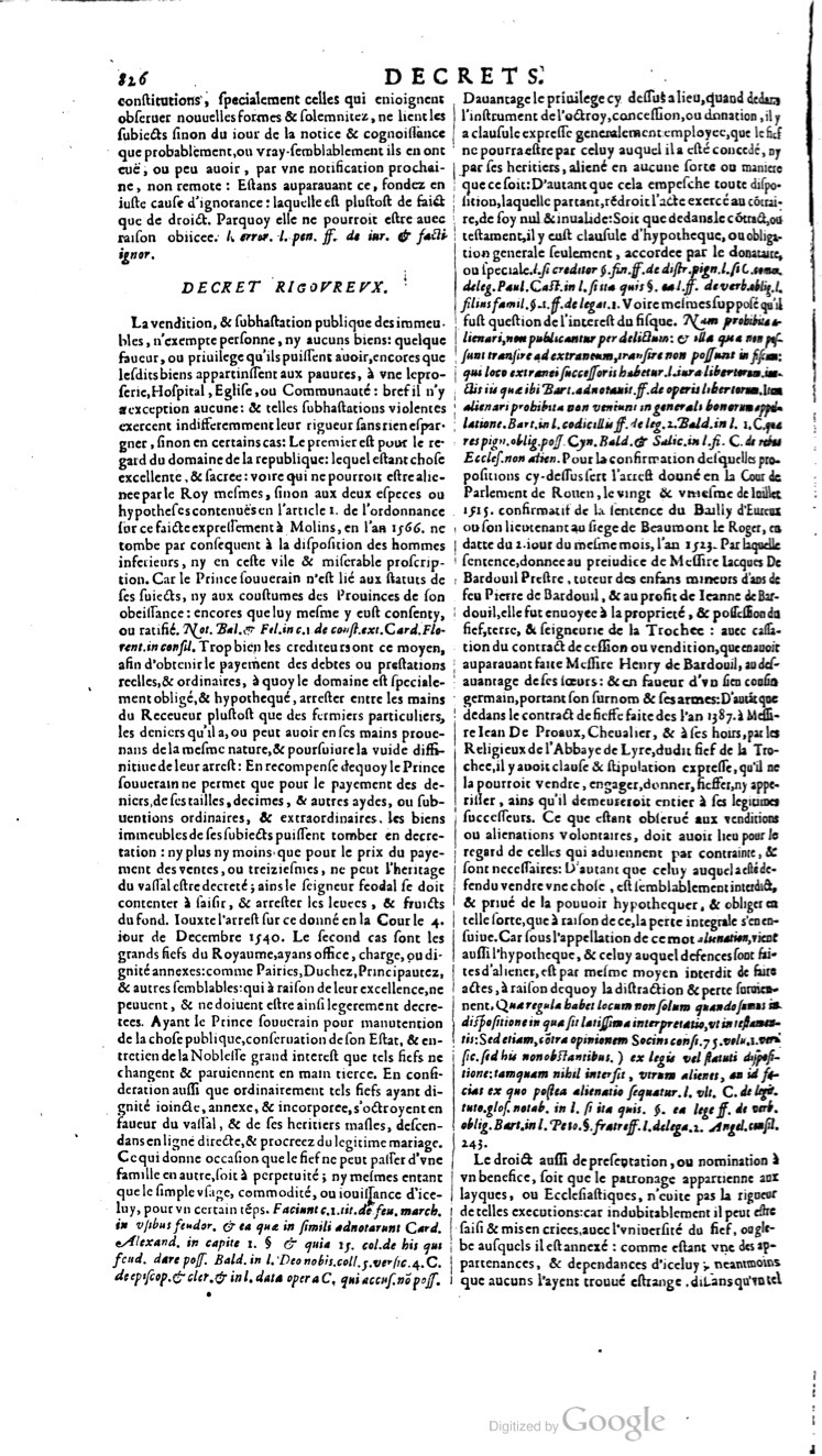 1629 - Veuve Nicolas Buon - Trésor du droit français (21754 T. 1) - BM Lyon