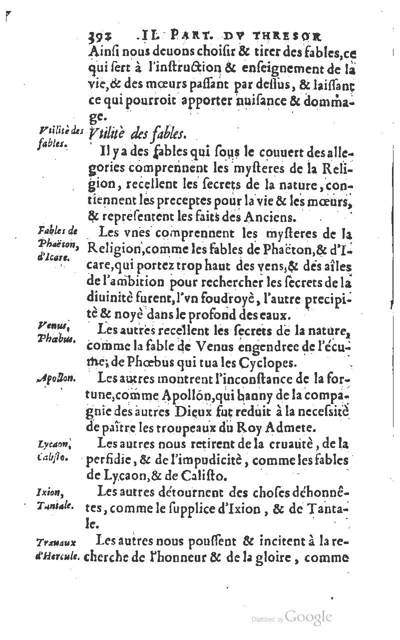 1610 - Louis Coste - Trésor de l’éloquence française (Seconde partie) - BM Lyon