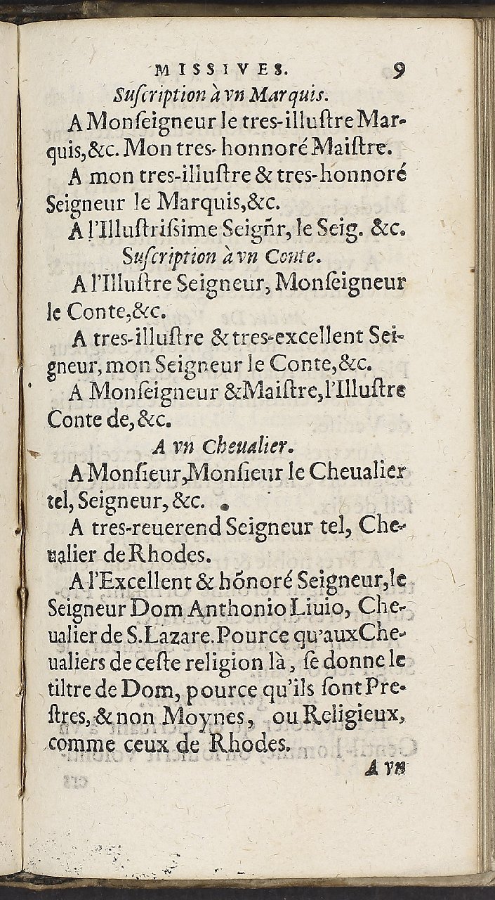 1597 - Jean Osmont - Trésor des secrétaires - Brno