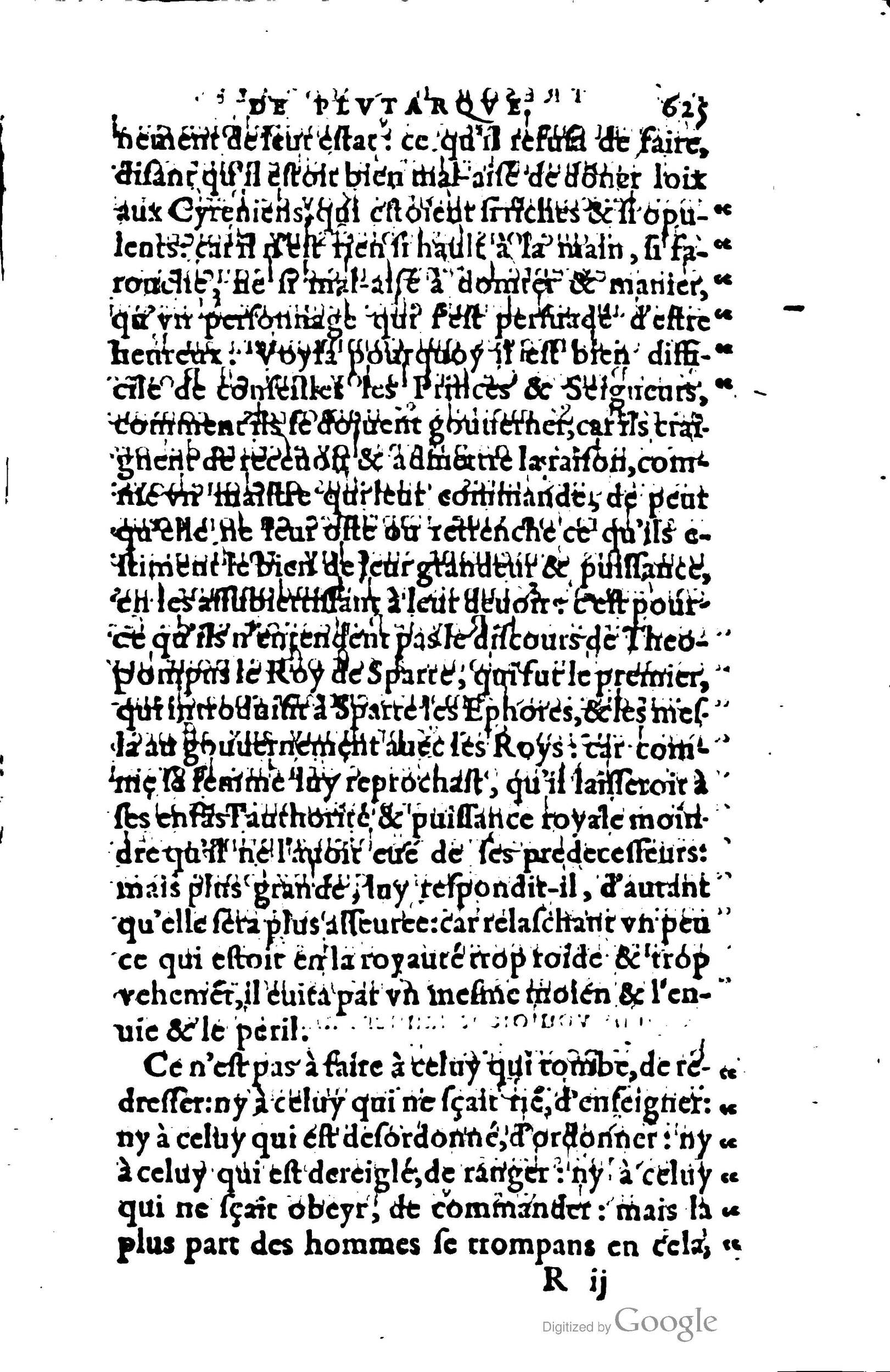 1578 - Jean Poupy - Trésor des morales de Plutarque - BSB Munich