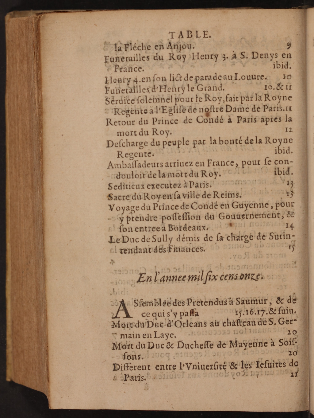 1626 - Joseph Bouillerot - Trésor de l’histoire générale de notre temps - BnF Arsenal