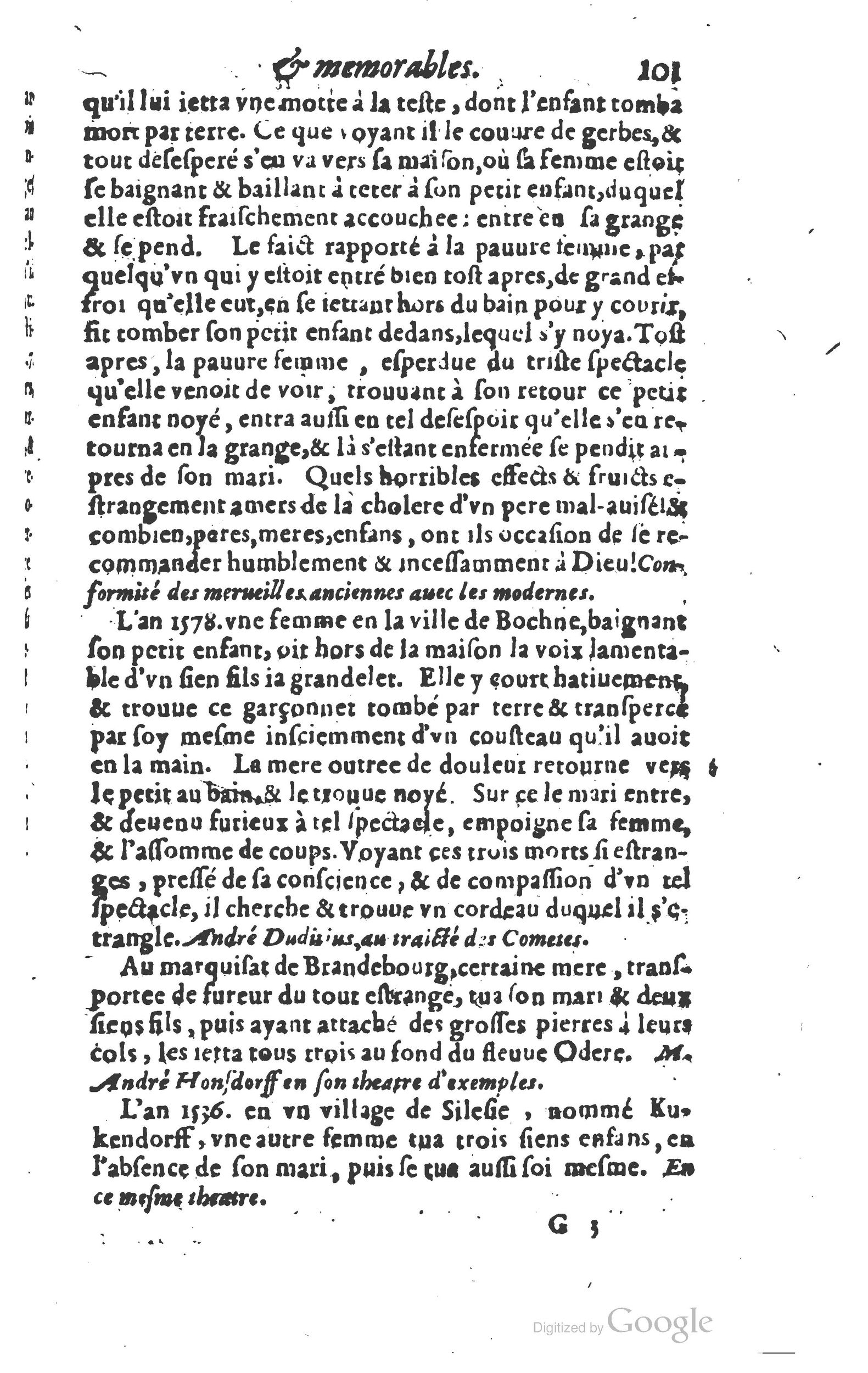 1610 - Paul Marceau - Trésor d’histoires admirables et mémorables - Princeton