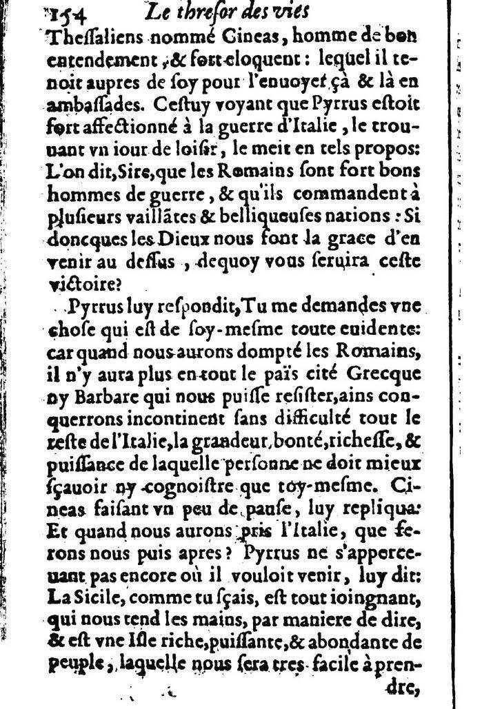 1611 - Pierre Rigaud - Trésor des vies de Plutarque - BM Lyon
