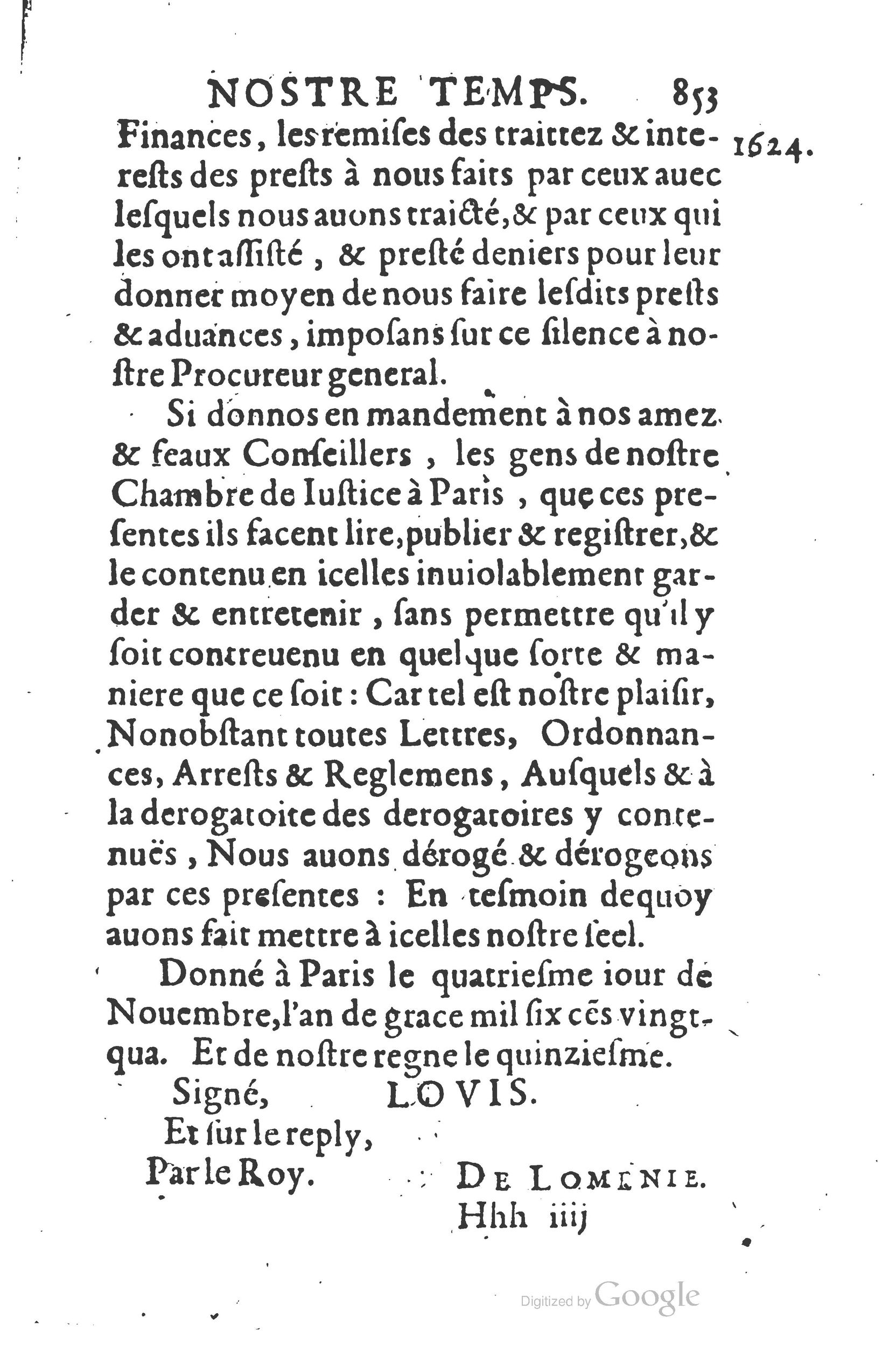 1626 - Joseph Bouillerot - Trésor de l’histoire générale de notre temps - BSB Munich
