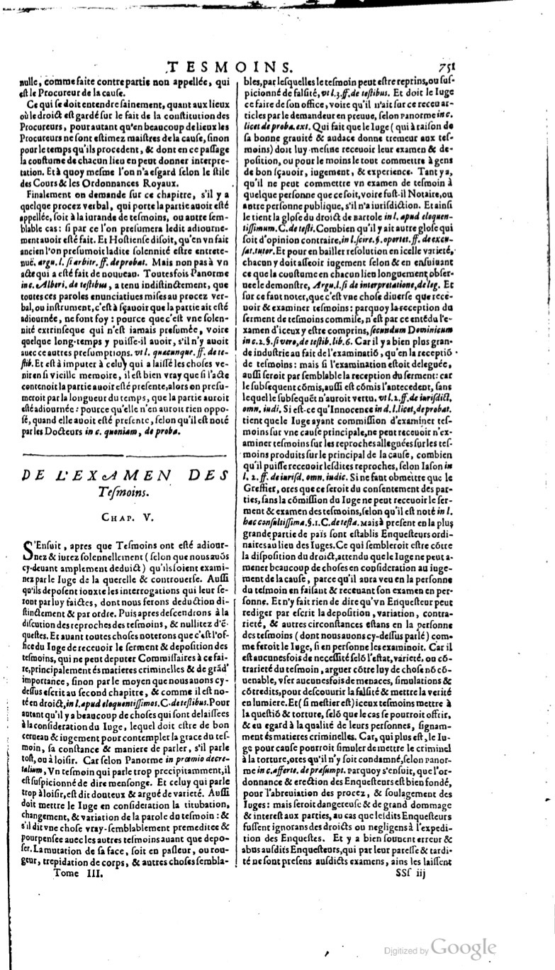 1629 - Veuve Nicolas Buon - Trésor du droit français (21754 T. 3) - BM Lyon