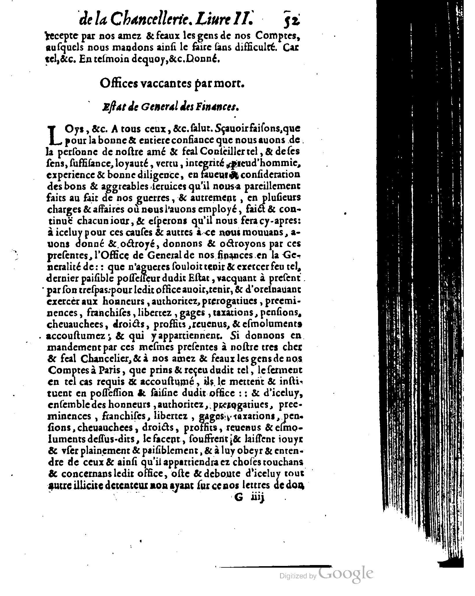 1614 - Jean Richer - Trésor du nouveau style et protocole de la chancellerie de France - BSB Munich
