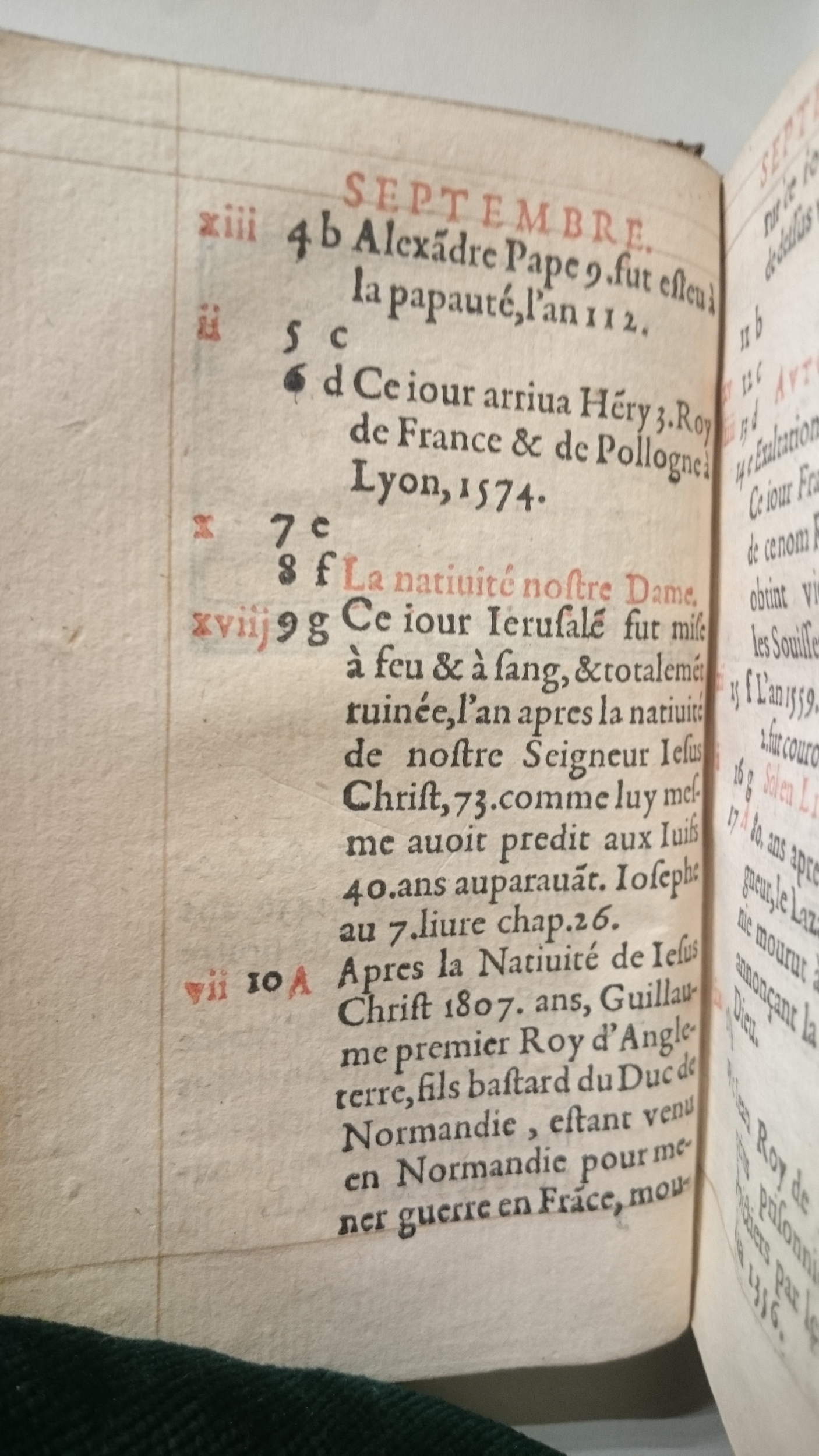 1585 - Guillaume Auvray - Trésor des prières, oraisons et instructions chrétiennes - BnF