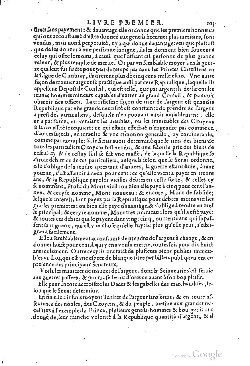 1611 - Pierre Chevalier - Trésor politique - UGent