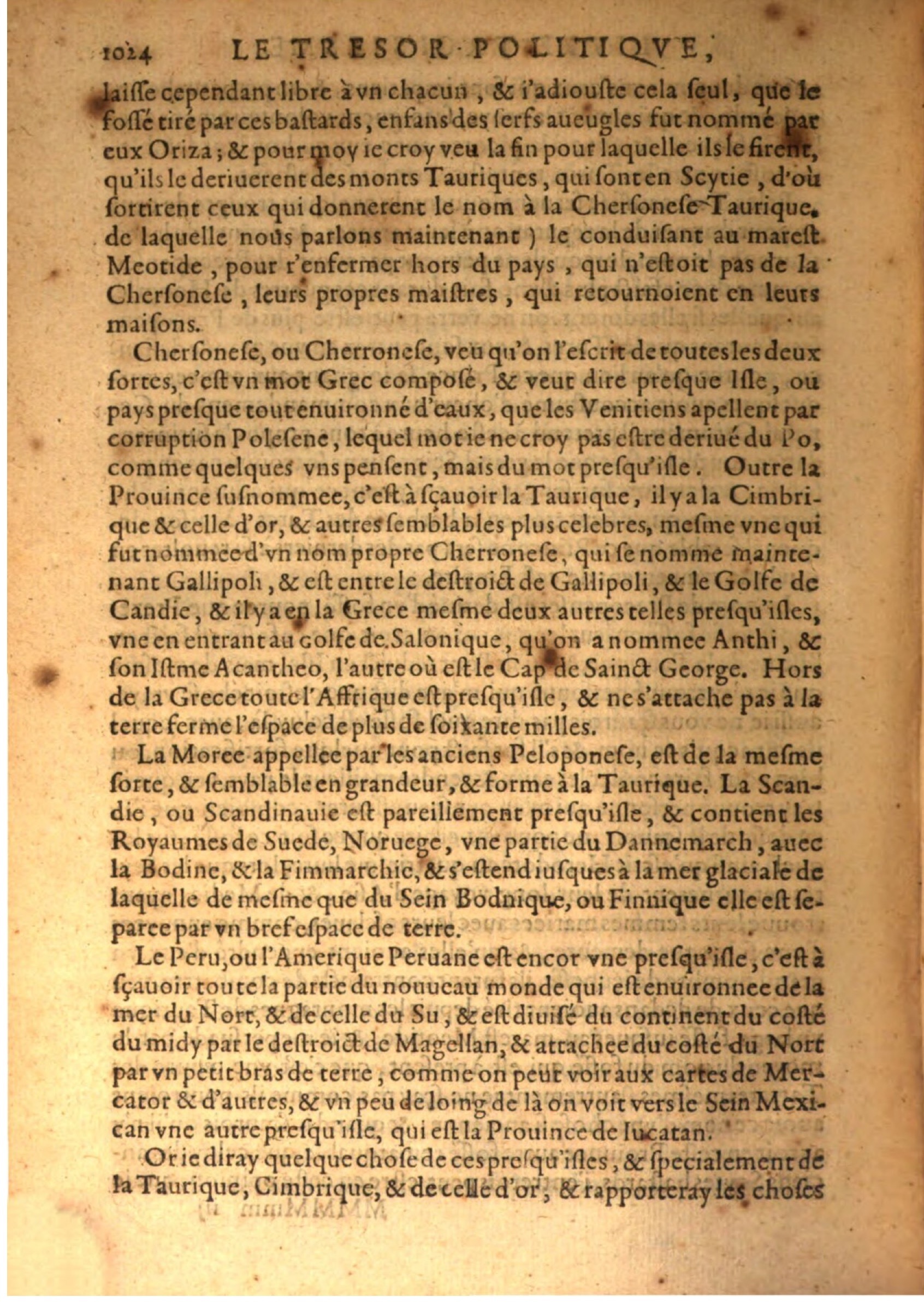 1608 - Pierre Chevalier - Trésor politique - BSB Munich