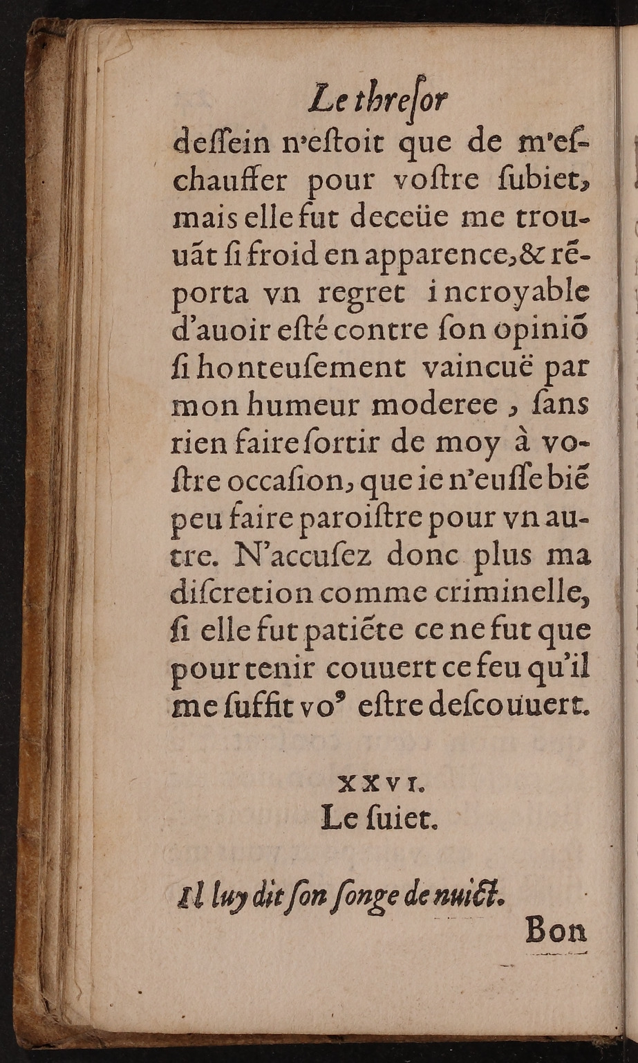 1597 - Matthieu Guillemot - Trésor d’amour - BnF Arsenal