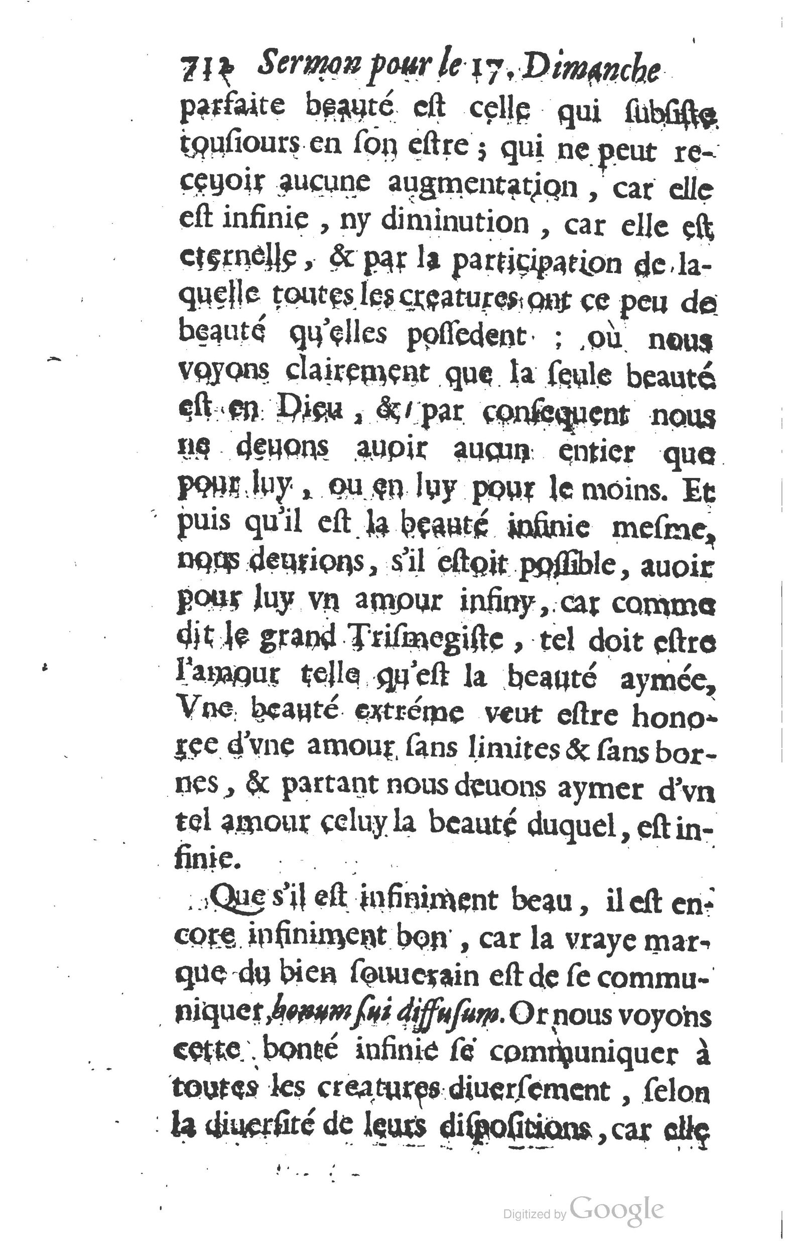 1629 - Manassés de Préaulx - Sermons ou Trésors de la piété chrétienne - BM Lyon
