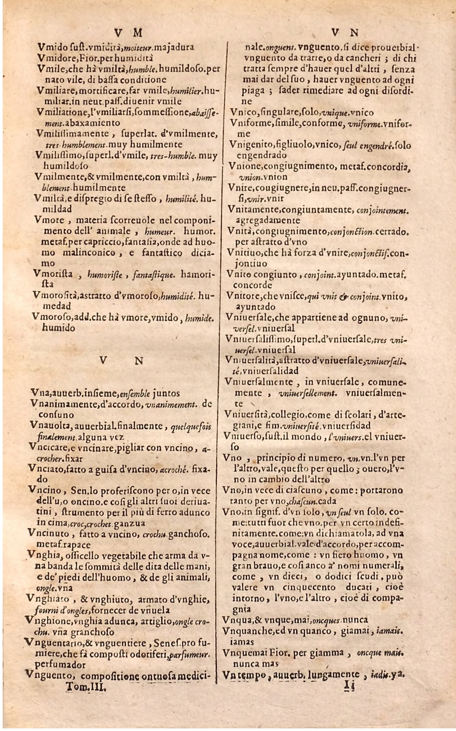 1627 - Jacques Crespin - Trésor des trois langues (Troisième partie) - Regensburg