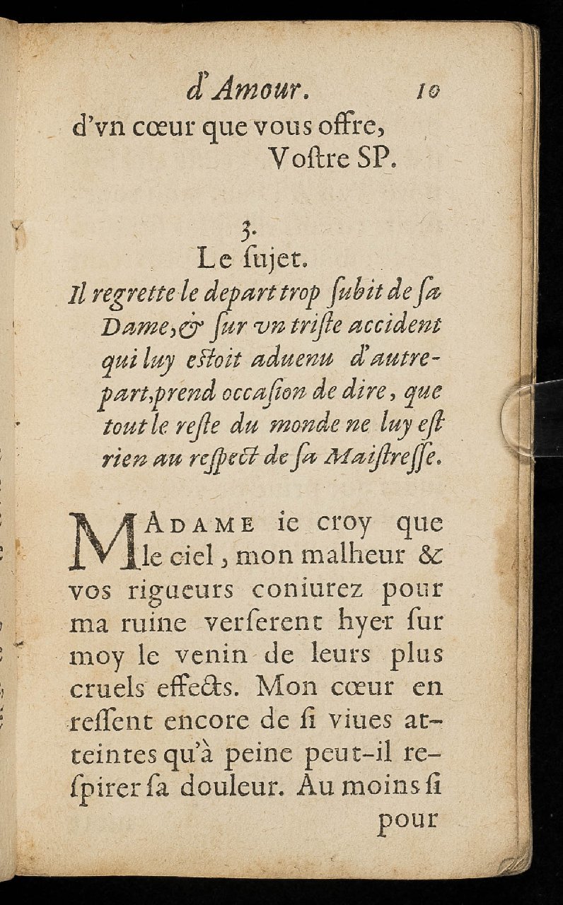 1597 - Thibaud Ancelin - Trésor d’amour - Stuttgart