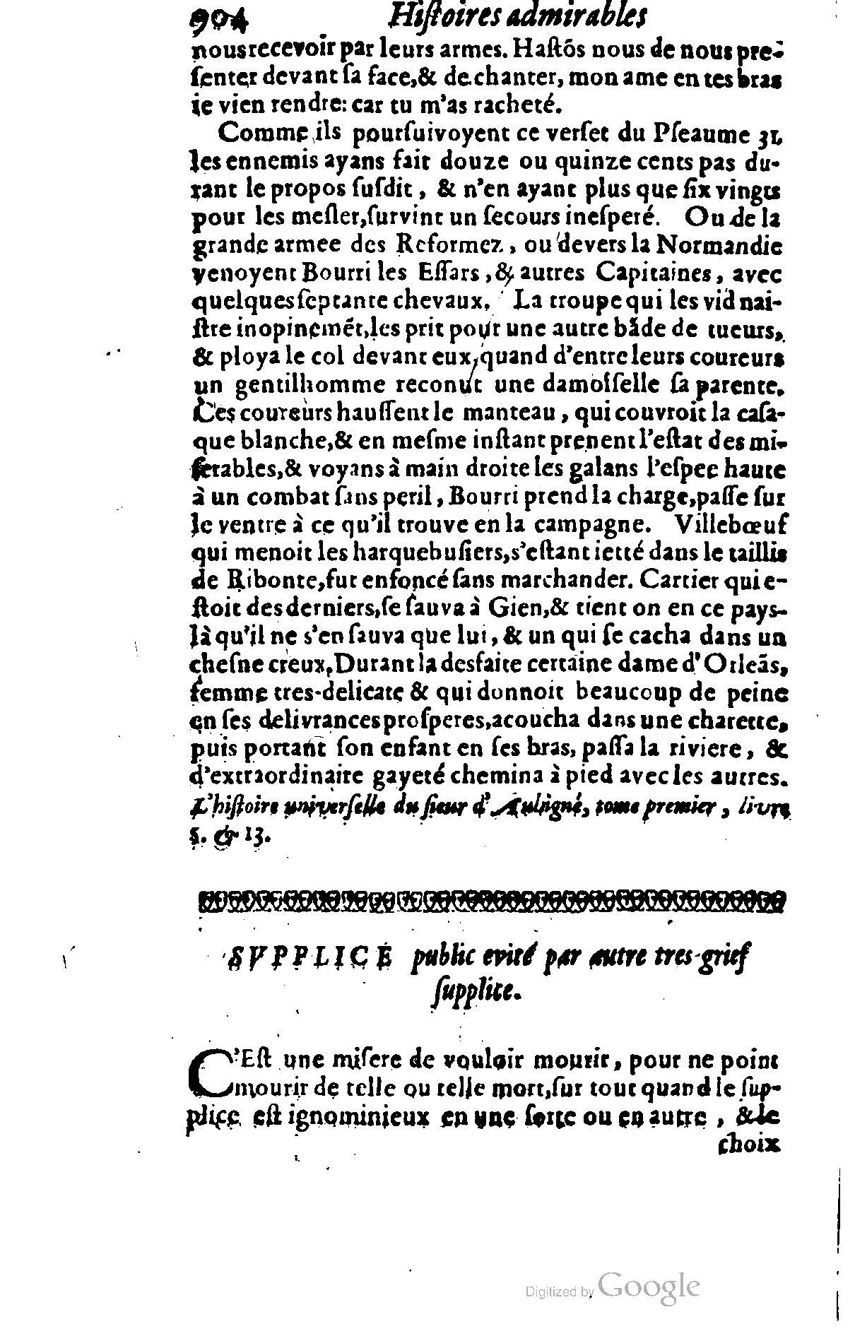 1628 - Jacques Crespin - Trésor d’histoires admirables et mémorables - BSB Munich