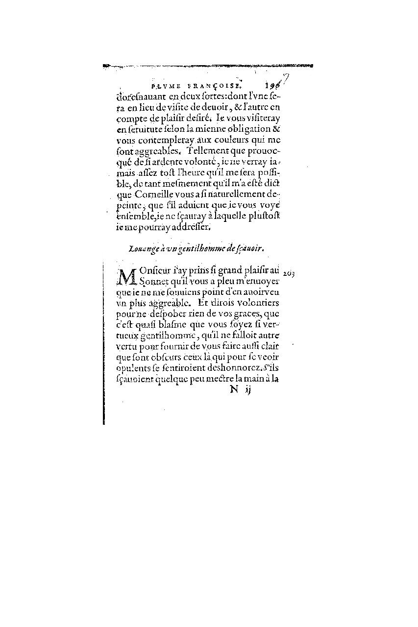 1572 - Nicolas Du Chemin - Finances et Trésor de la plume française - BM Lyon