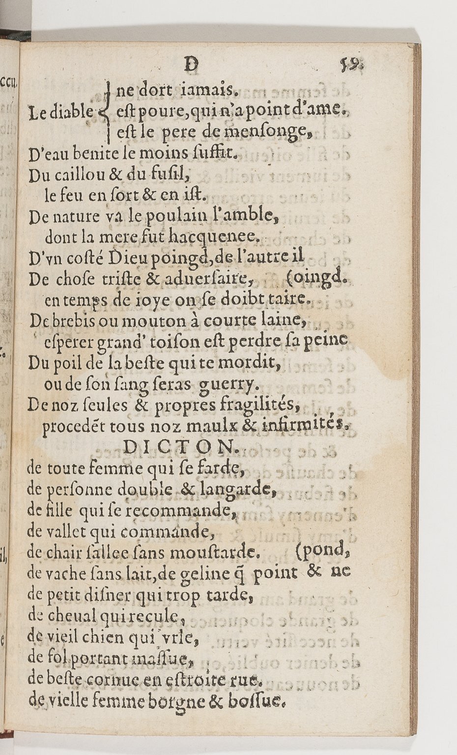 1577 - Jean d’Ogerolles - Trésor de sentences dorées - BnF Arsenal