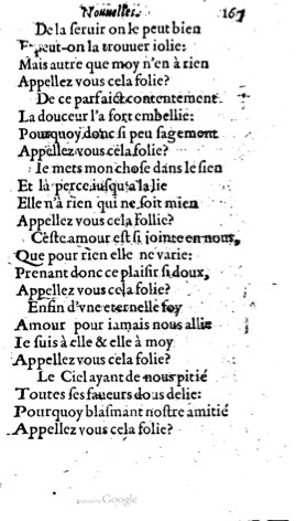 1623 - Jacques Cailloüé - Trésor ou recueil des chansons amoureuses - British Library