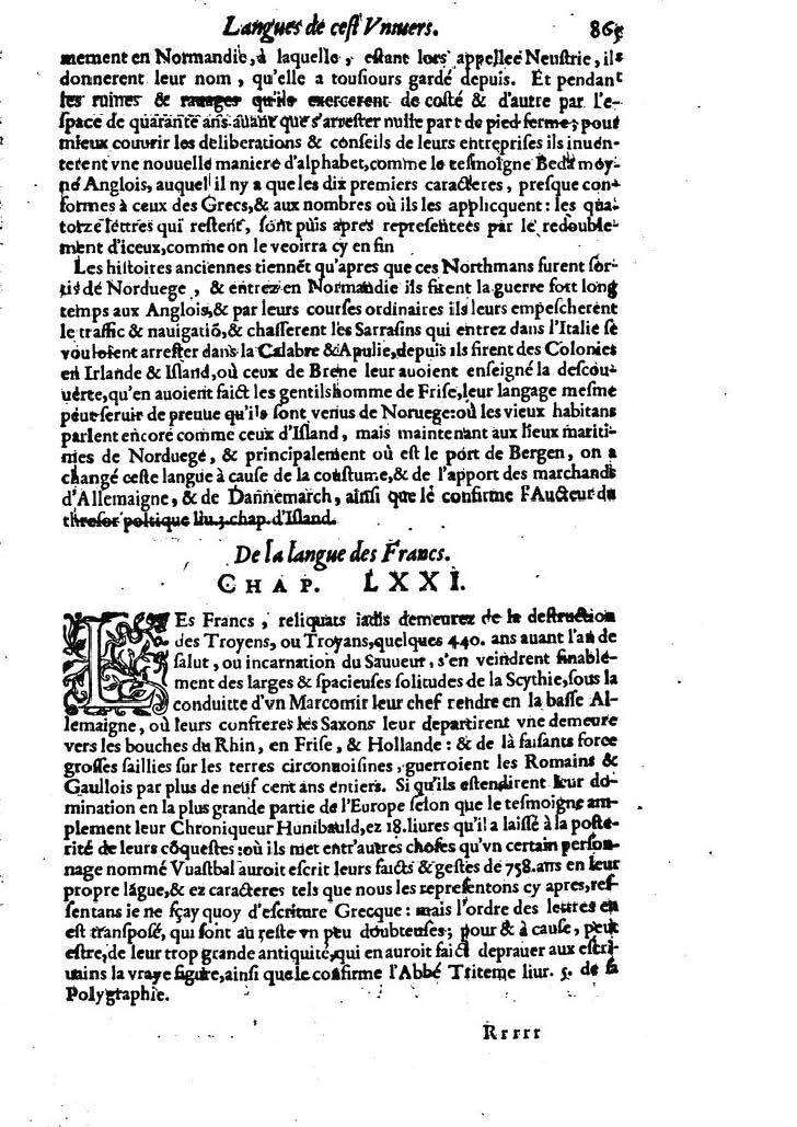 1613 - Matthieu Berjon - Trésor de l’histoire des langues de cet univers - BM Lyon 1613 - Matthieu Berjon - Trésor de l’histoire des langues de cet univers - BM Lyon
