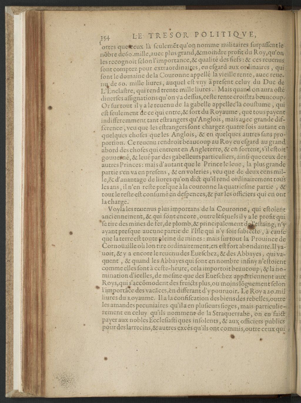 1608 - Nicolas Du Fossé - Trésor politique - BnF Tolbiac