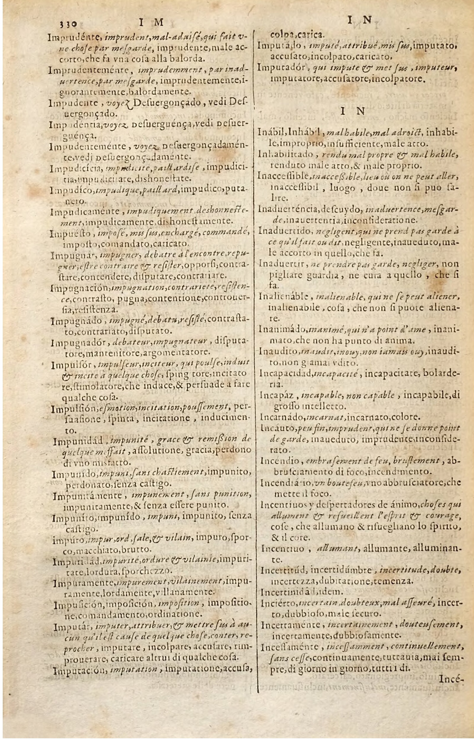 1627 - Jacques Crespin - Trésor des trois langues - Regensburg