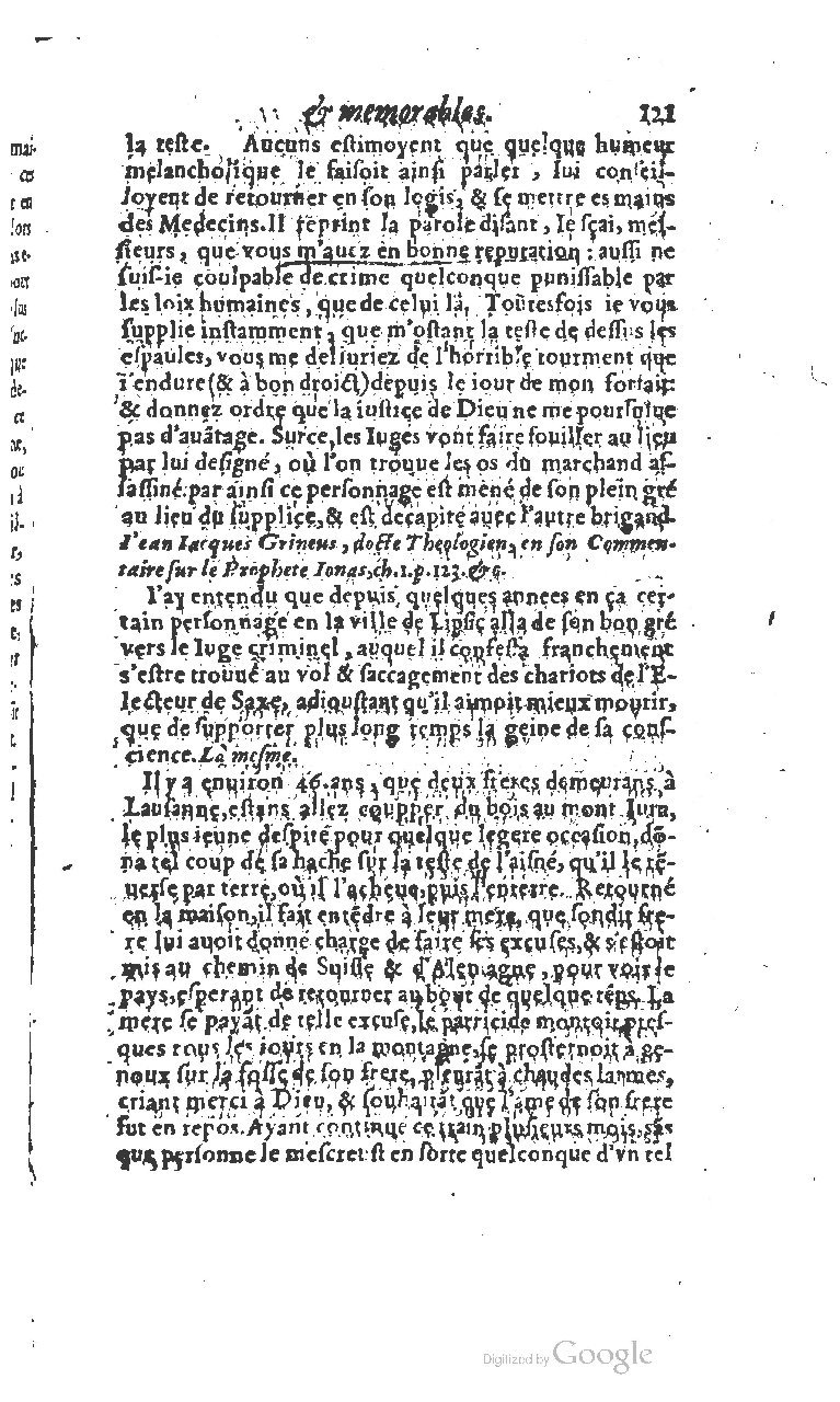 1610 - Paul Marceau - Trésor d’histoires admirables et mémorables - BSB Munich