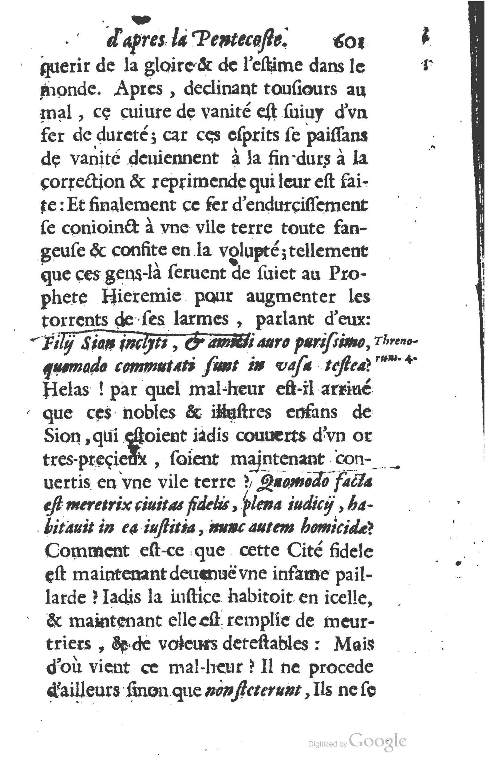 1629 - Manassés de Préaulx - Sermons ou Trésors de la piété chrétienne - BM Lyon