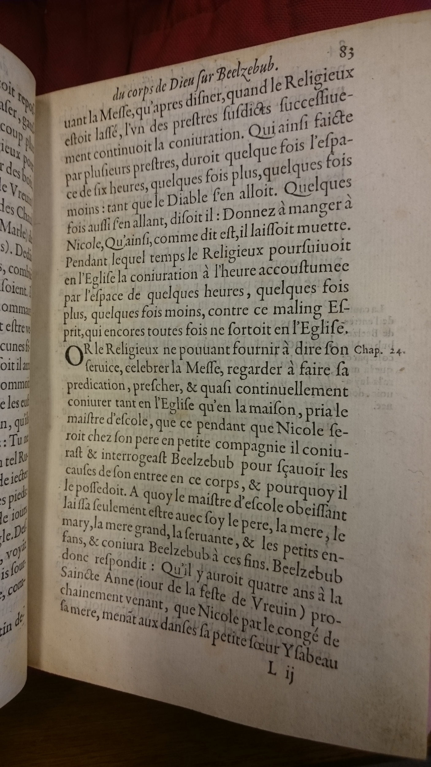 1578 - Nicolas Chesneau - Trésor et entière histoire de la triomphante victoire du corps de Dieu sur l’esprit malin - BM Lyon