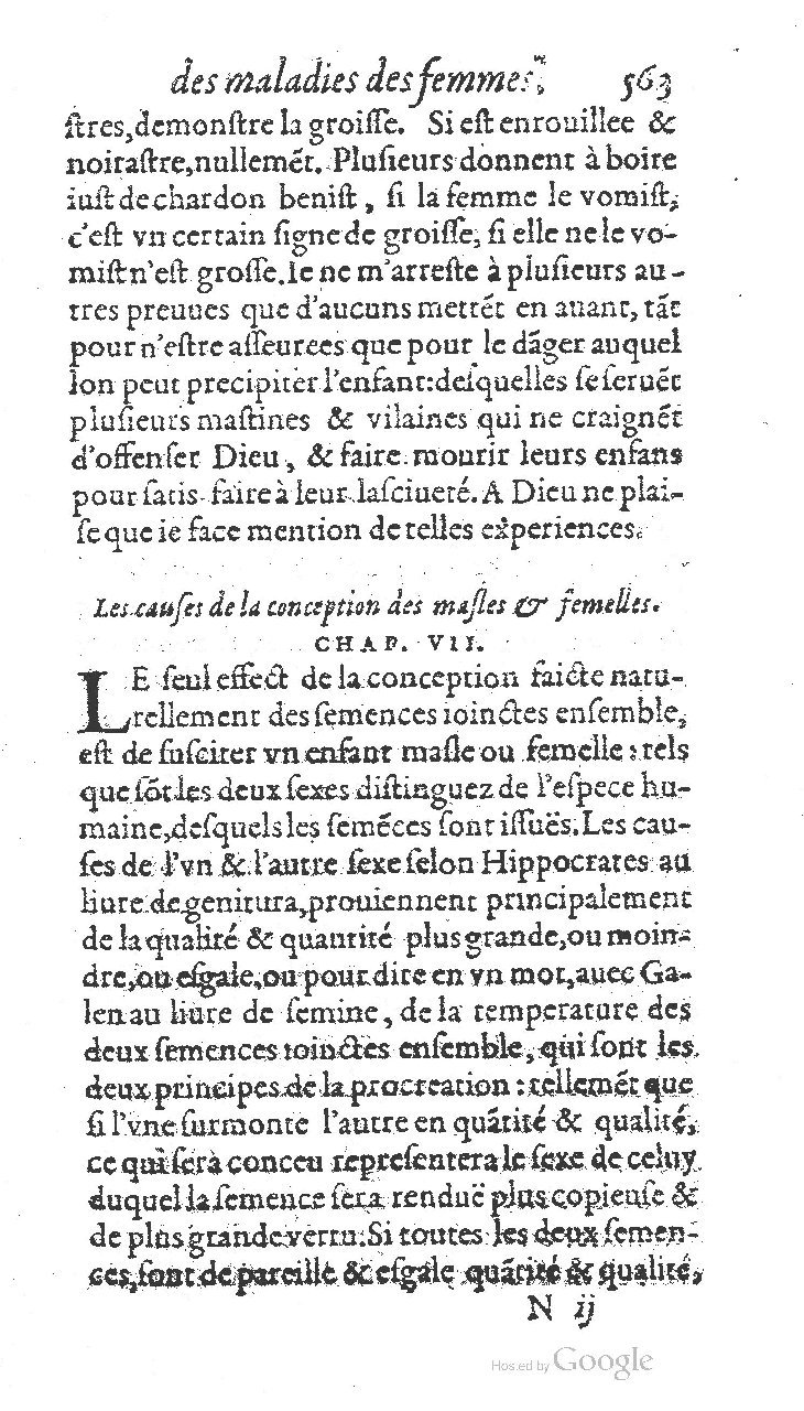 1585 - Jacques du Puis - Trésor des remèdes secrets pour les maladies des femmes - BnF