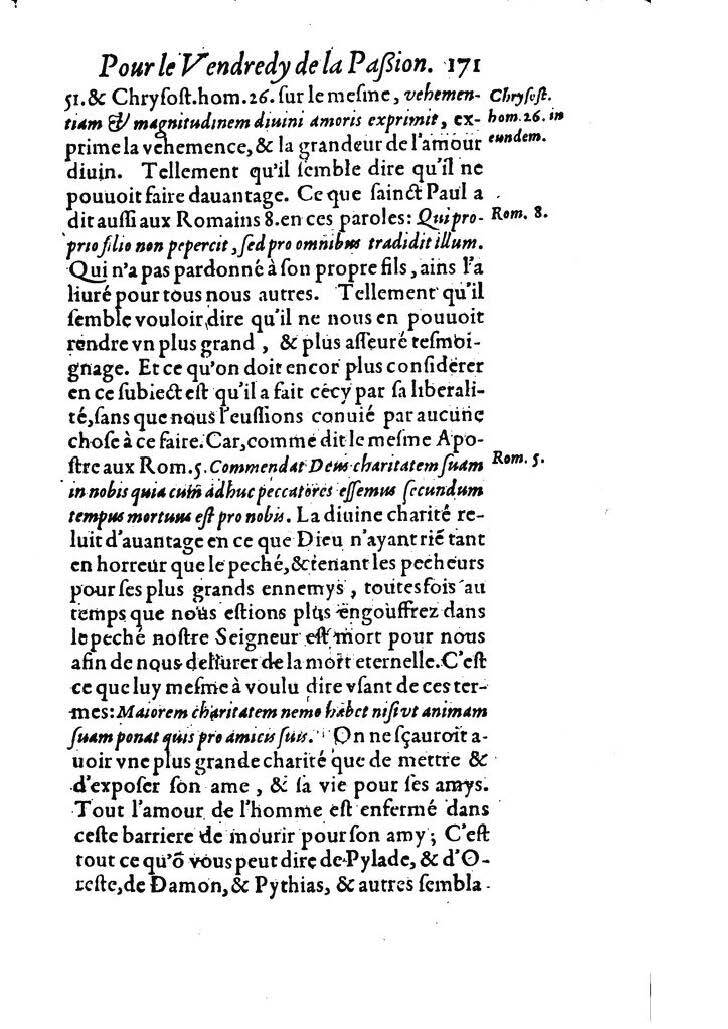 1607 - Nicolas Du Fossé - Trésor quadragésimal - T 02 - BM Lyon 1607 - Nicolas Du Fossé - Trésor quadragésimal - T 02 - BM Lyon