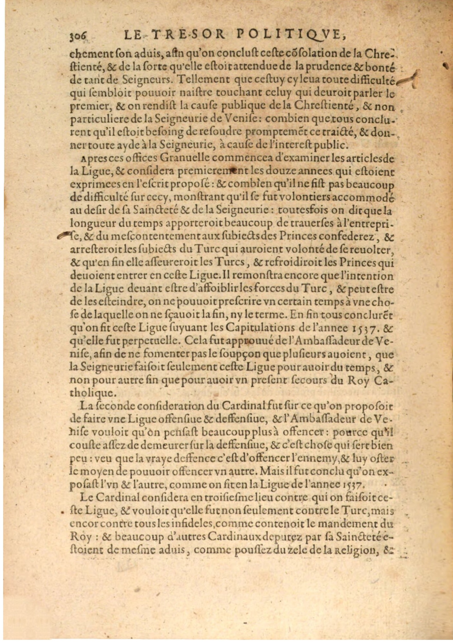 1608 - Nicolas Du Fossé - Trésor politique - BSB Munich