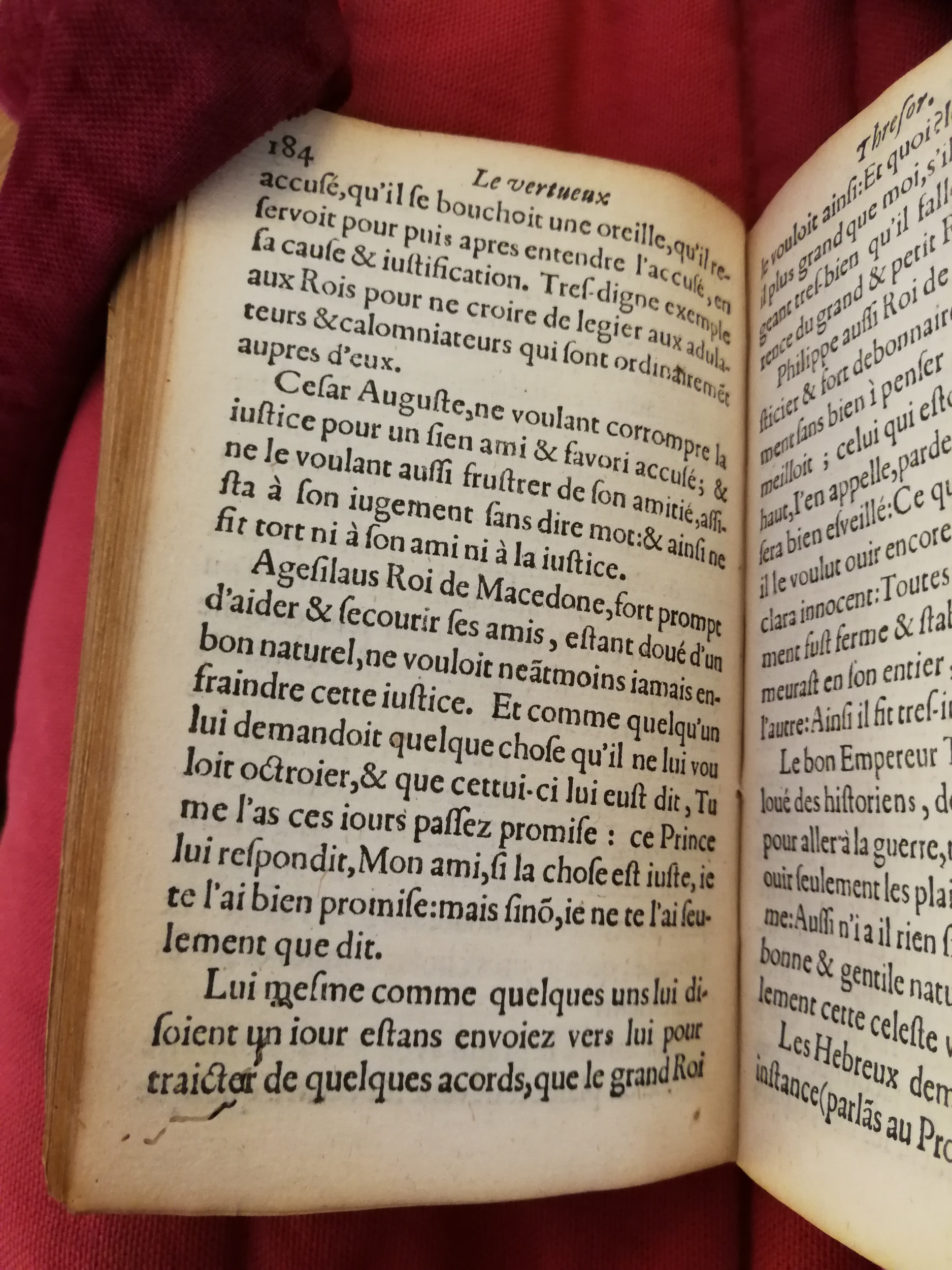 1599 - Thomas Portau - Vertueux trésor - Bibliothèque Sainte-Geneviève