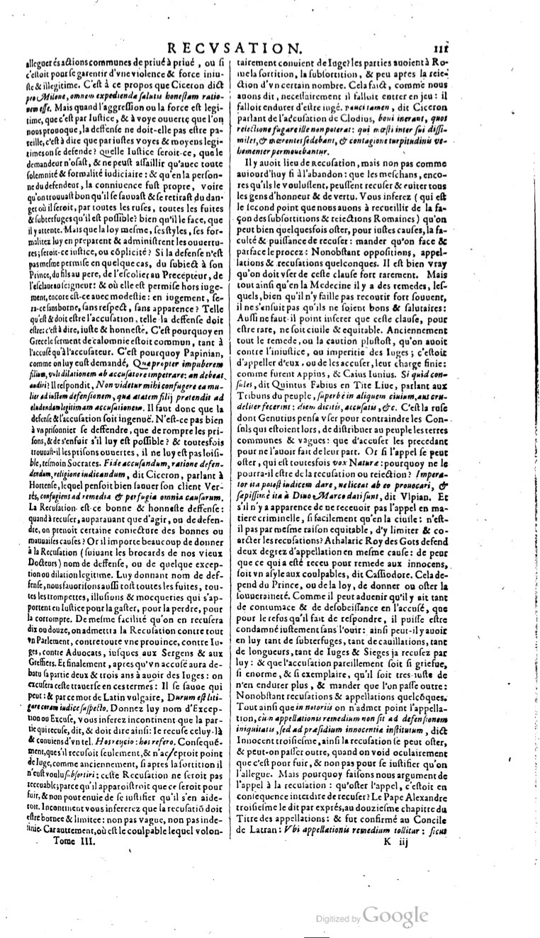 1629 - Veuve Nicolas Buon - Trésor du droit français (21754 T. 3) - BM Lyon