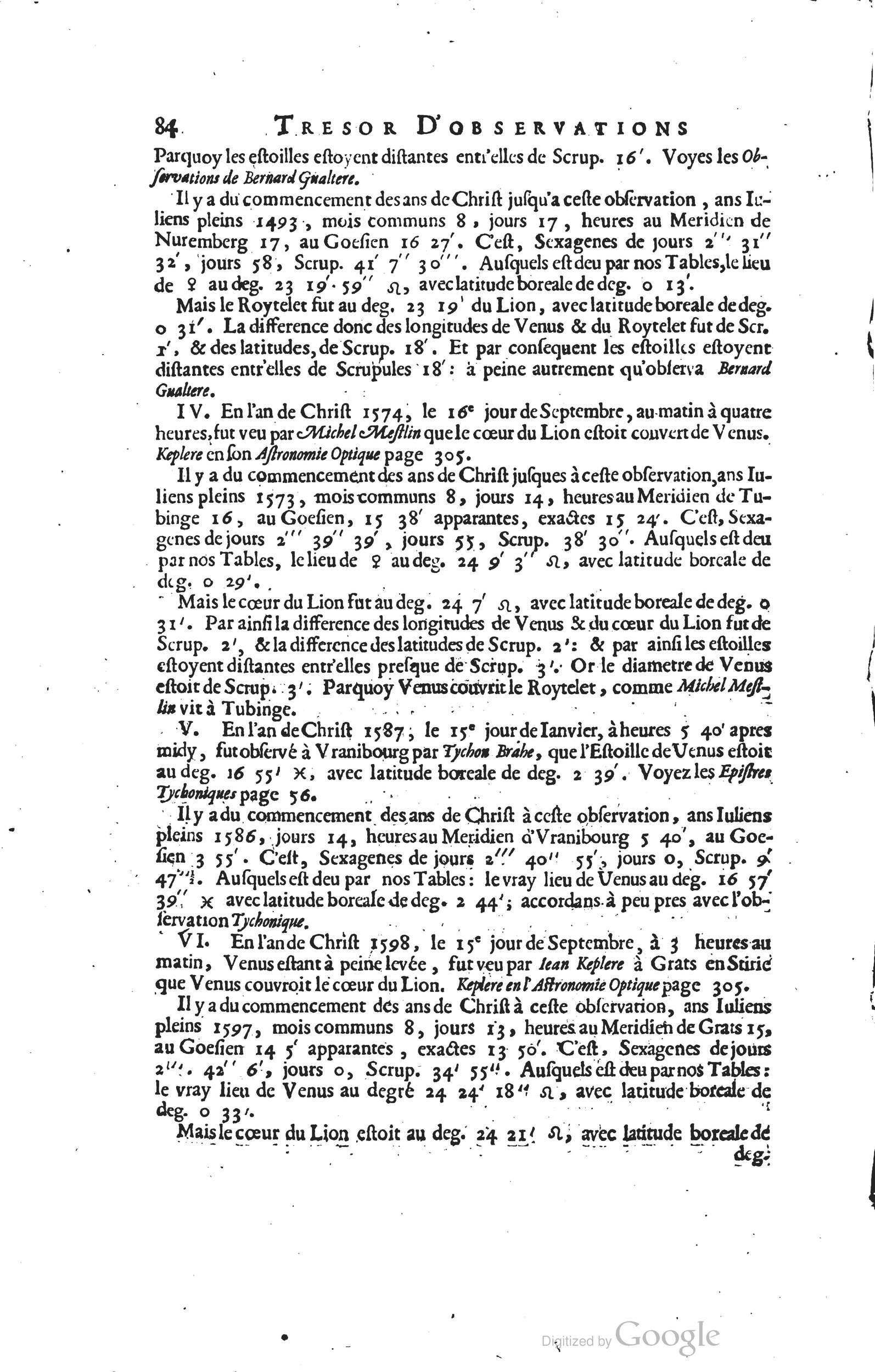 1634 - Zacharie Roman - Les Tables perpétuelles - Universiteit Leiden