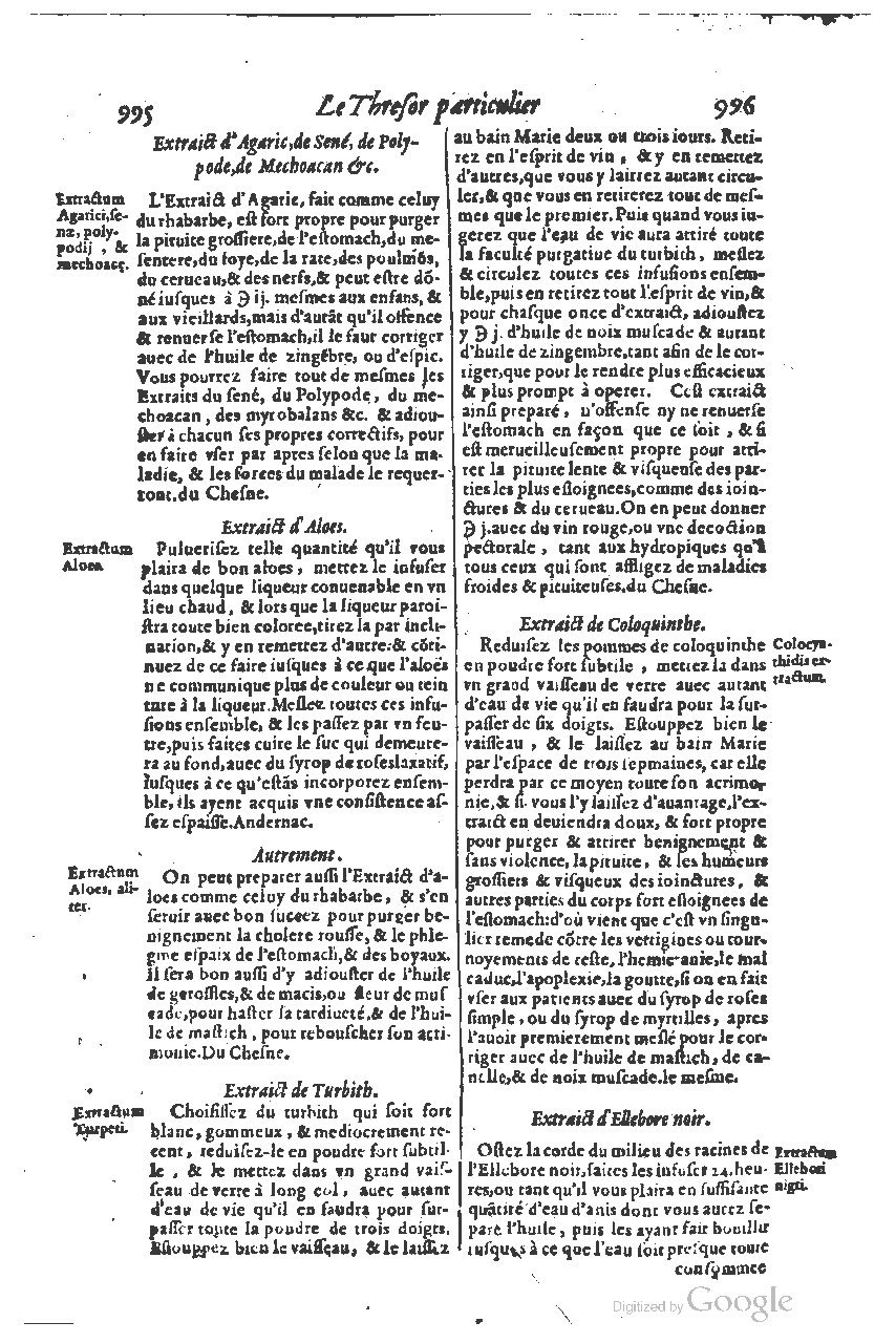 1616 - Étienne Gamonet - Grand trésor ou dispensaire - BSB Munich
