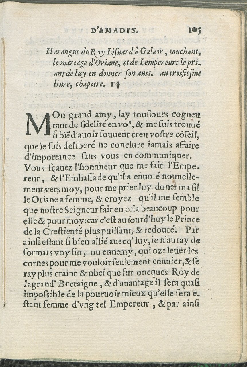 1559 - Pierre Regnard - Trésor des Amadis - Det KLG Copenhague