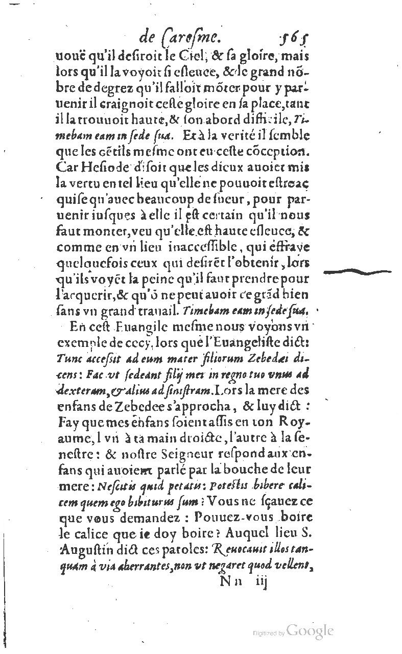1607 - Nicolas Du Fossé - Trésor quadragésimal - T 01 - BM Lyon