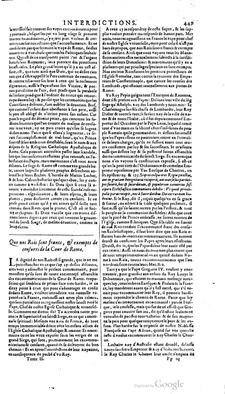 1629 - Veuve Nicolas Buon - Trésor du droit français (21754 T. 2) - BM Lyon