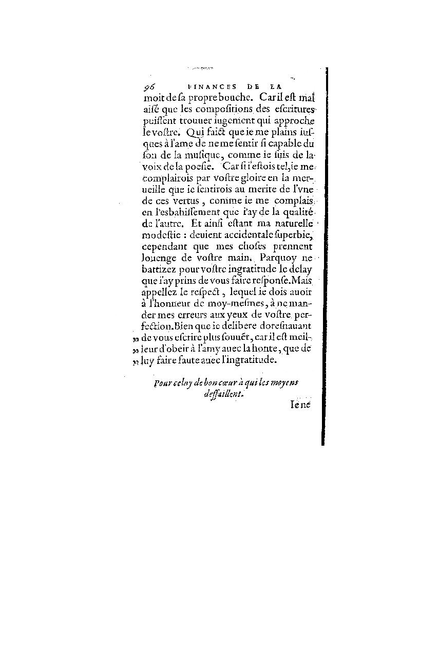 1572 - Nicolas Du Chemin - Finances et Trésor de la plume française - BM Lyon