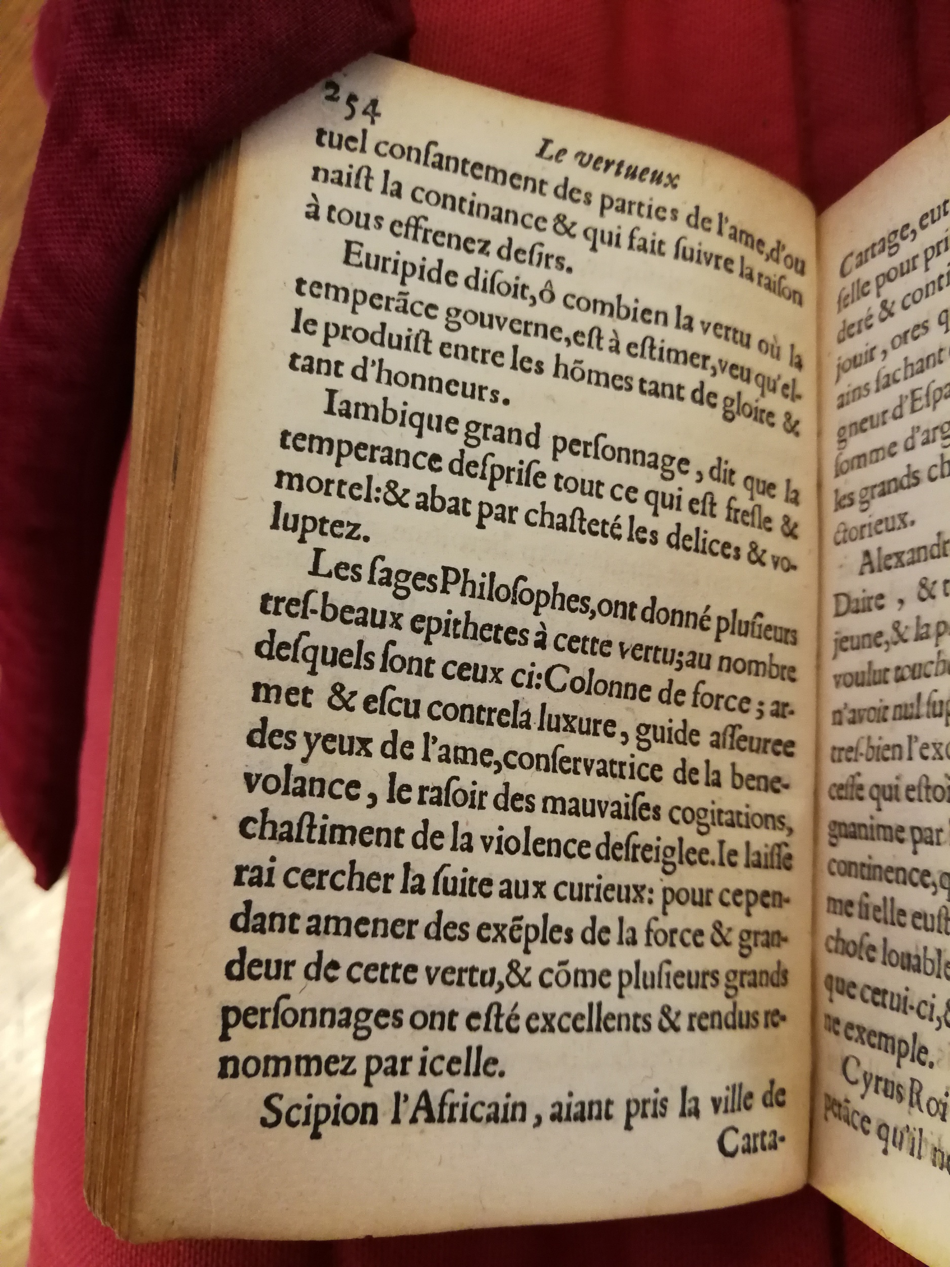 1599 - Thomas Portau - Vertueux trésor - Bibliothèque Sainte-Geneviève